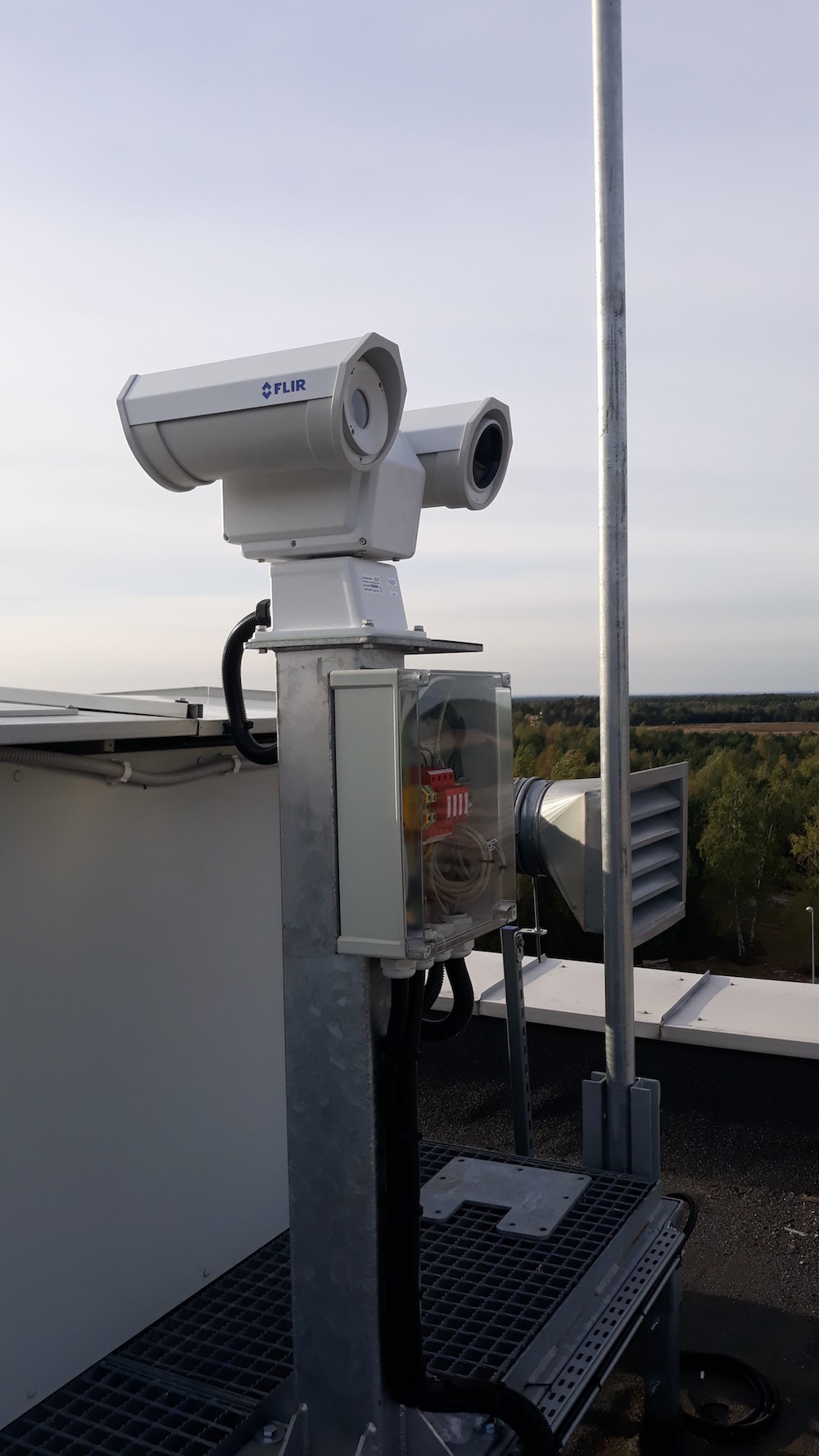 kamery obserwacyjne pola tarczowego